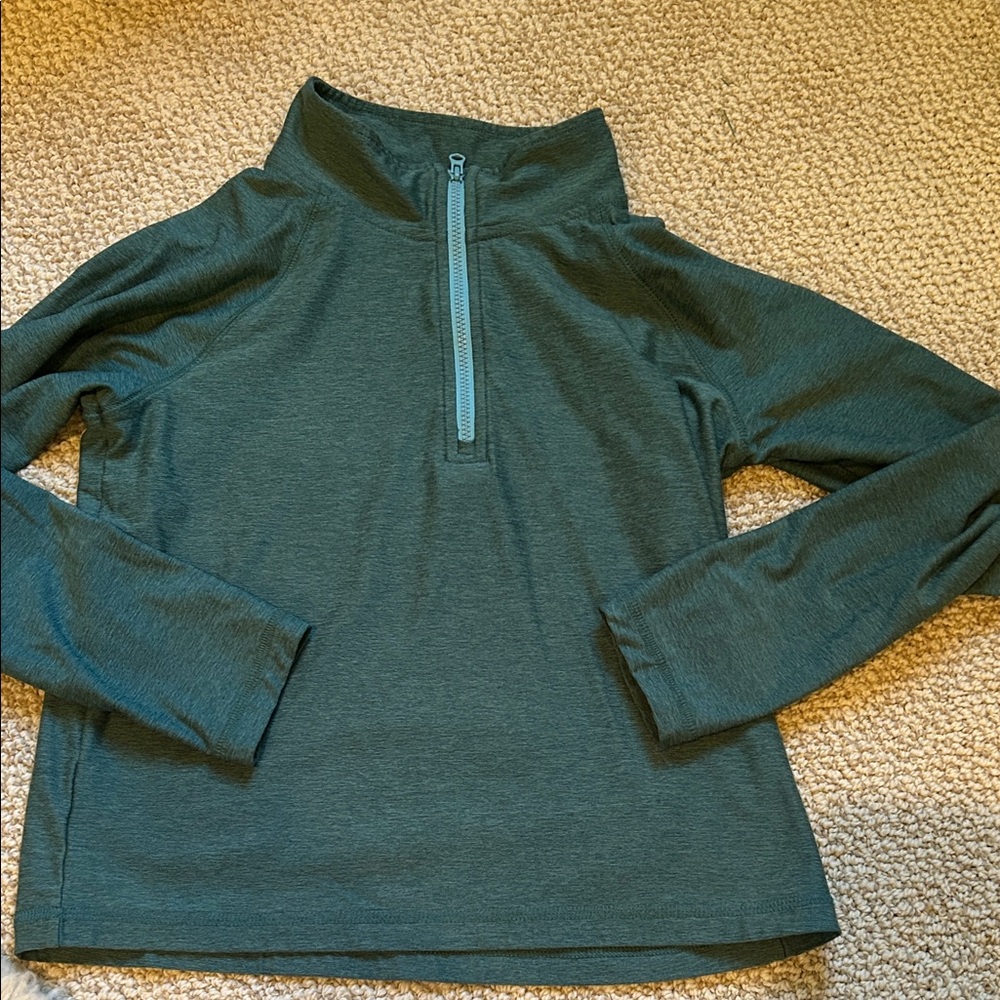 Primary Kids Green Long Sleeve Top